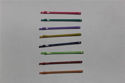 盤發夾與烤漆彩色一字夾 時尚發飾中的五金魅力