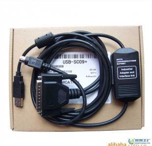 USB-SC09+ 三菱FX和A系列PLC編程電纜 技術參數、應用場景與選購指南